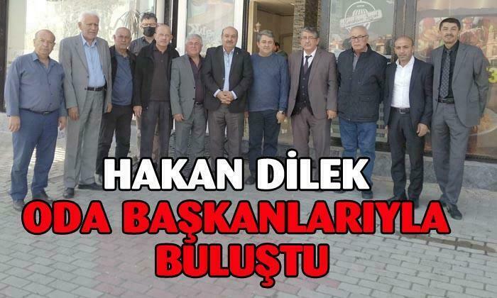 Hakan Dilek oda başkanlarıyla buluştu