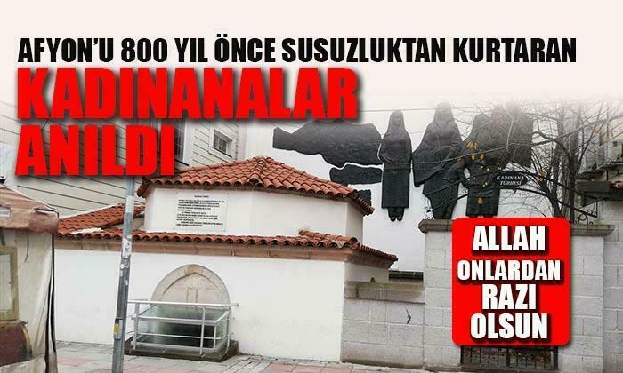 Afyon’da kadınanalar yad edildi