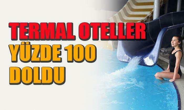 Afyon’da termal oteller doldu