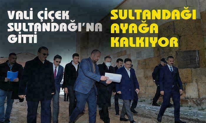 Afyonkarahisar Valisi Gökmen Çiçek Sultandağı’na gitti