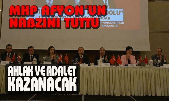 MHP Afyon’un nabzını tuttu