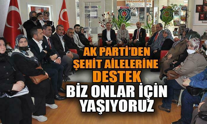 AK Parti İl Başkanı Hüseyin Ceylan Uluçay: “Şehit aileleri ve gaziler hiçbir zaman siyaset malzemesi yapılamaz”