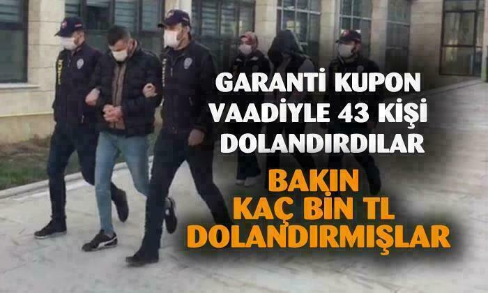 Afyonkarahisar’da garanti kupon dolandırıcılığı