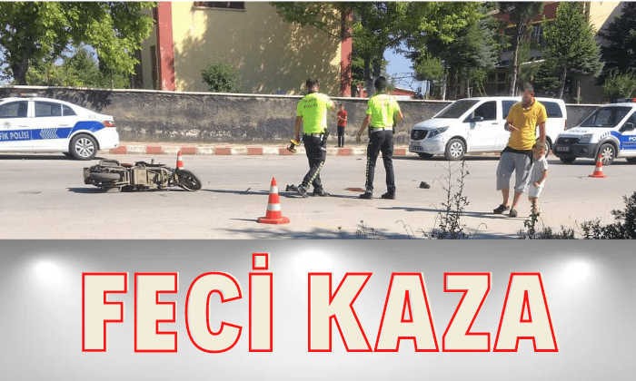 Afyon’da Feci Kaza