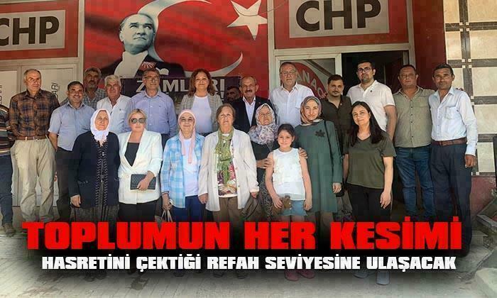 CHP Afyonkarahisar Milletvekili Burcu Köksal, ziyaretlerine devam ediyor