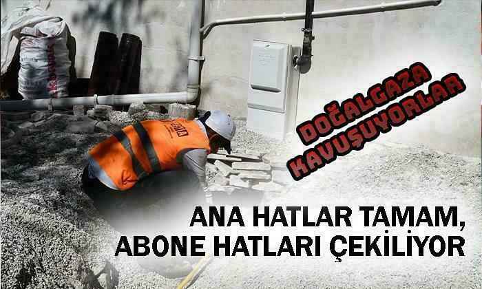 Doğalgaz Çalışmaları Sürüyor
