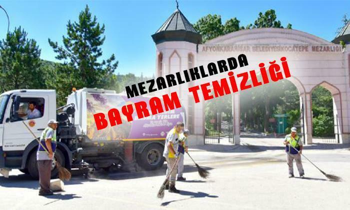 Mezarlıklarda Bayram Temizliği