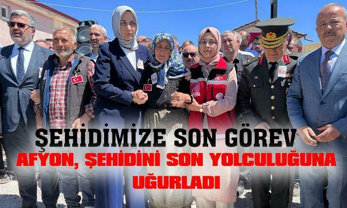 Afyonlu Şehit Son Yolculuğuna Uğurlandı