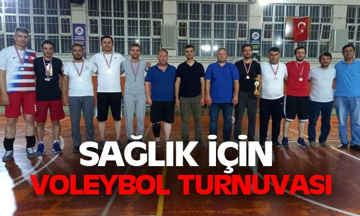 Afyonkarahisar’da sağlık için voleybol turnuvası düzenlendi