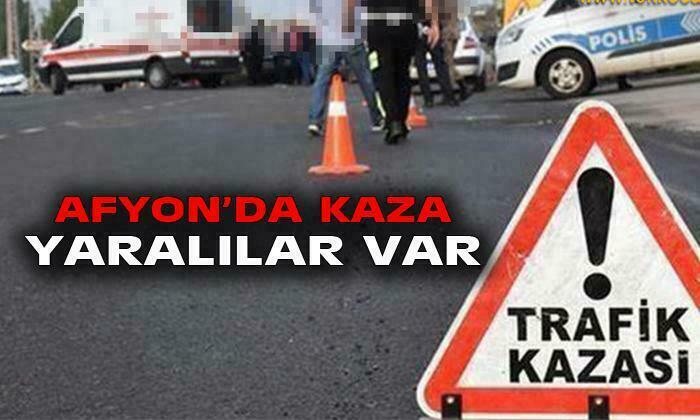 Afyonkarahisar’da 3’ü çocuk 5 kişi yaralandı