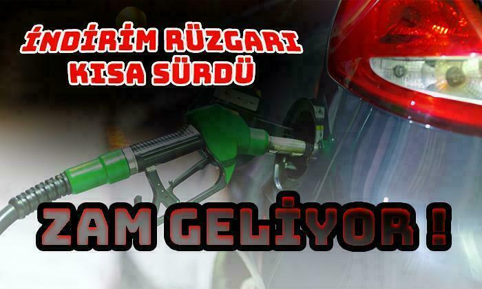 İndirim Rüzgarı Kısa Sürdü, Zam Geliyor