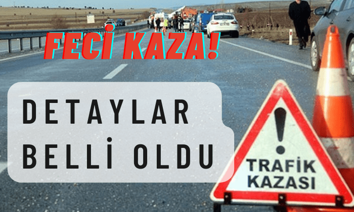 Afyon’da Feci Kaza