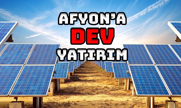 Afyon’a Dev Yatırım