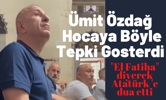 Özdağ Hocaya Tepki Gösterdi