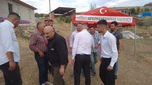 ülkü ocakları şehit ailesini ziyaret etti