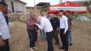 ülkü ocakları şehit ailesini ziyaret etti