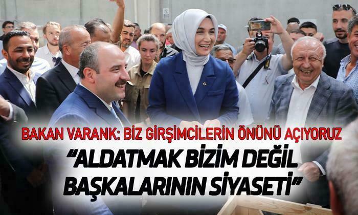 Bakan Varank Afyon’da Açılış Yaptı