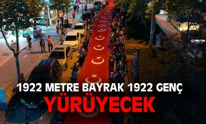 Afyonkarahisar’da ‘Bayrak Yürüyüşü’