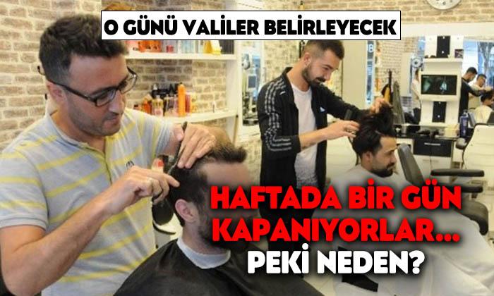 Afyon’da berber, kuaför ve güzellik salonları haftada bir gün kapalı olacak