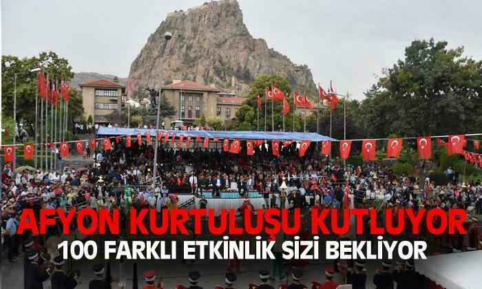Afyon kurtuluşu kutluyor