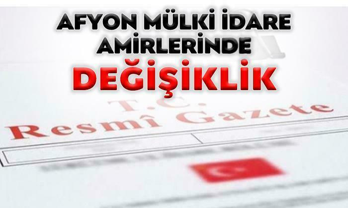 Mülki İdare Amirleri Değişti