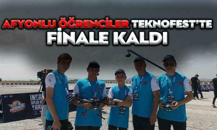 Afyonlu Takım Teknofest’te Finale Kaldı