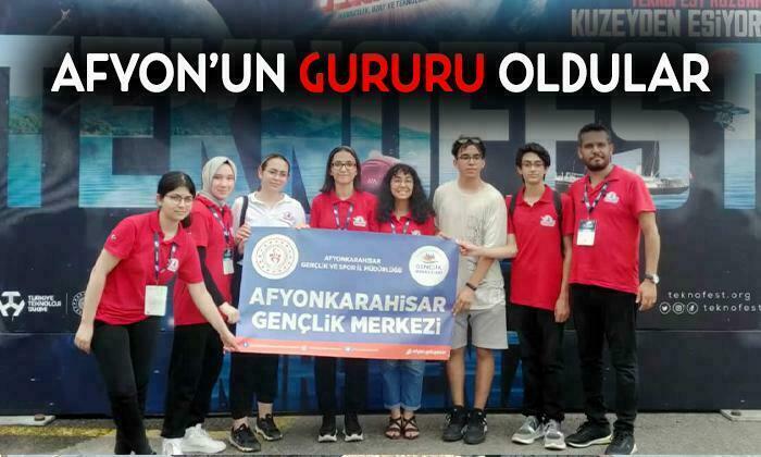 Afyon’u TEKNOFEST Finalinde Temsil Edecekler