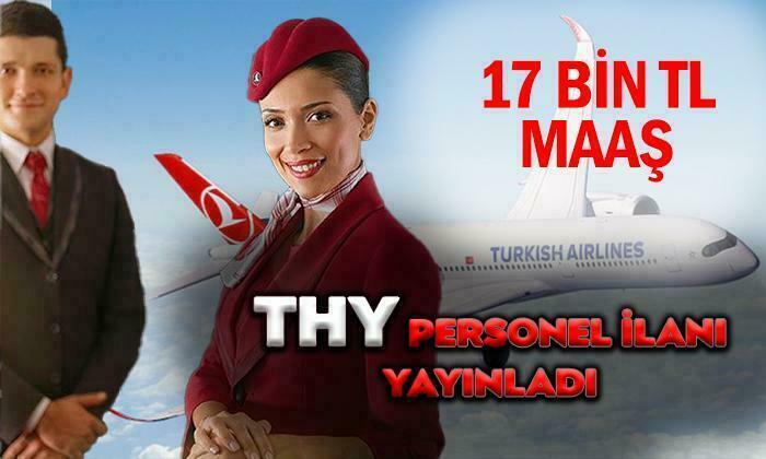 THY En Az Lise Mezunu Personel Alacak
