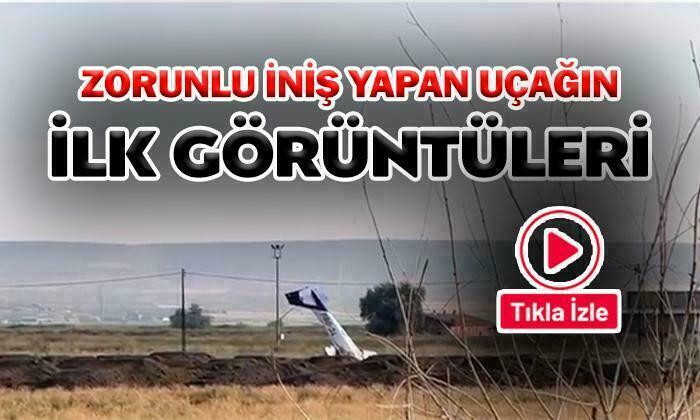 Uçak, Gün Ağarınca Görüntülendi