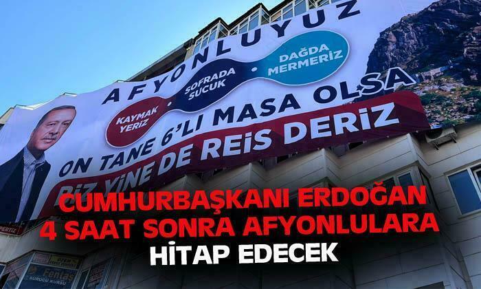 Cumhurbaşkanı Recep Tayyip Erdoğan Afyonkarahisar’da