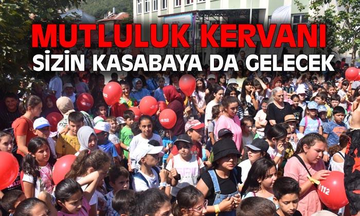 Afyonkarahisar’da “Mutluluk Kervanı” köy ve kasabaları dolaşmaya devam ediyor