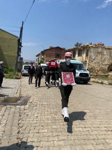 gazimiz son yolculuğuna uğurlandı