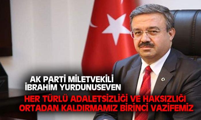 AK Parti Afyonkarahisar Milletvekili İbrahim Yurdunuseven Adli Yıl açılışında konuştu