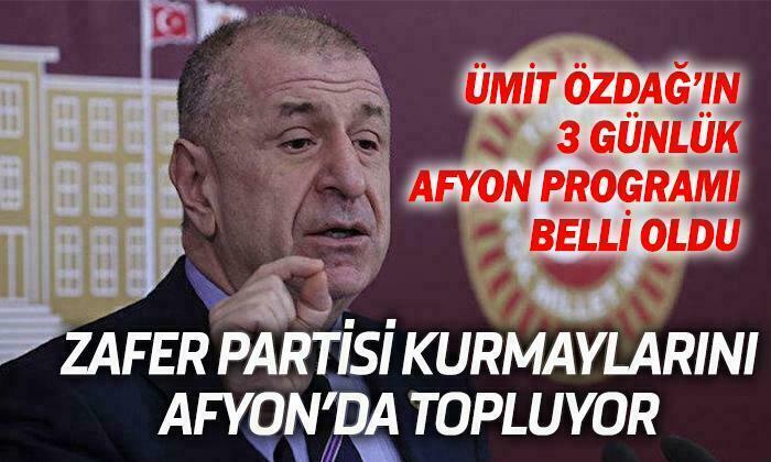 Özdağ Partisini Afyon’da Topluyor