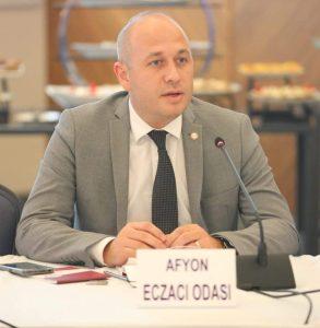 Ecz.Alper Pehlivanlı TEB 33.Bölge Afyonkarahisar Eczacılar Odası Başkanı
