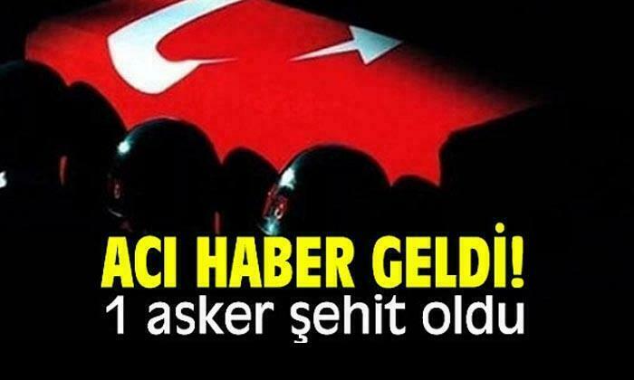 1 askerimiz şehit, 4 asker yaralı