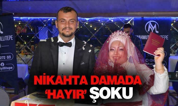 Afyonkarahisar’da Nikahta damada ‘Hayır’ şoku