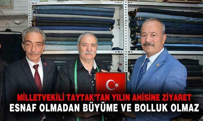 Milletvekili Taytak’tan yılın ahisine ziyaret