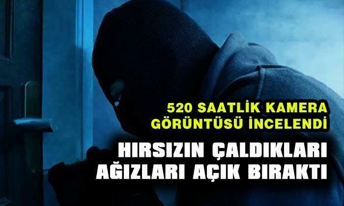 Afyonkarahisar’da Bir Eve Giren Hırsız Adeta Vurgun Yaptı