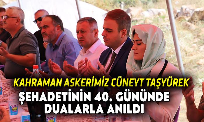 Şehidimiz Taşyürek İçin Mevlidi Şerif Okutuldu