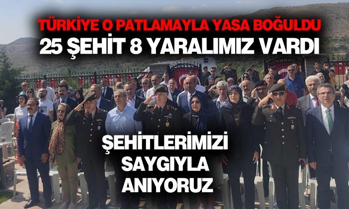 Afyonkarahisar’da cephanelik patlaması- şehitlerimizi saygıyla anıyoruz