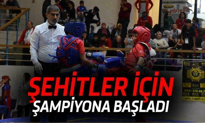 Afyonkarahisar’da şehitler için şampiyona başladı