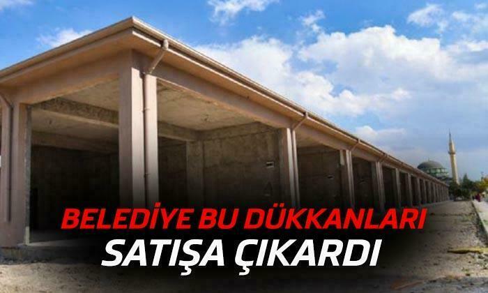 Afyon Belediyesi 15 dükkanı satışa çıkarıyor
