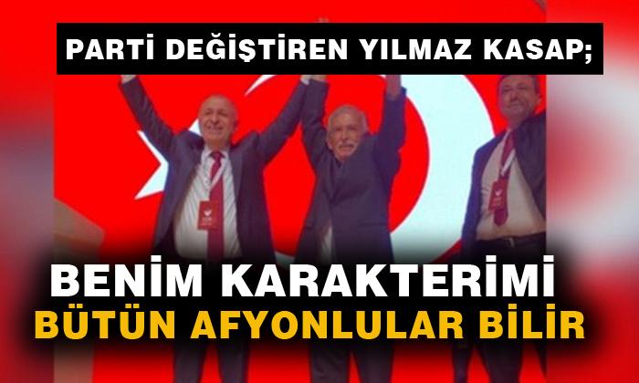 “Benim karakterimi bütün Afyonlular bilir”