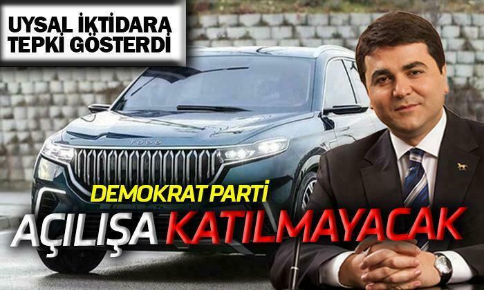 Uysal Tepki Gösterdi: “Açılışa Katılmayacağız”