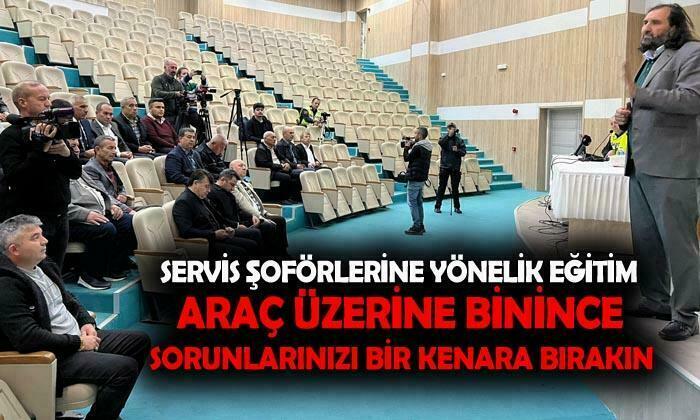 Afyonkarahisar’da servis şoförlerine yönelik eğitim
