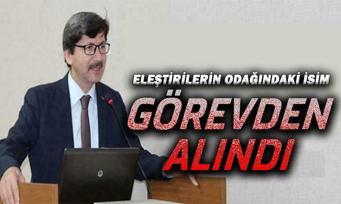 Yalçın Görevden Alındı
