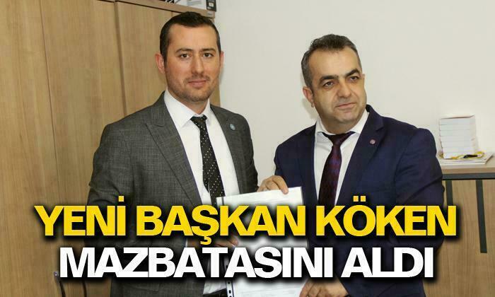 Afyonkarahisar İYİ Parti Merkez İlçe Başkanı mazbatasını aldı