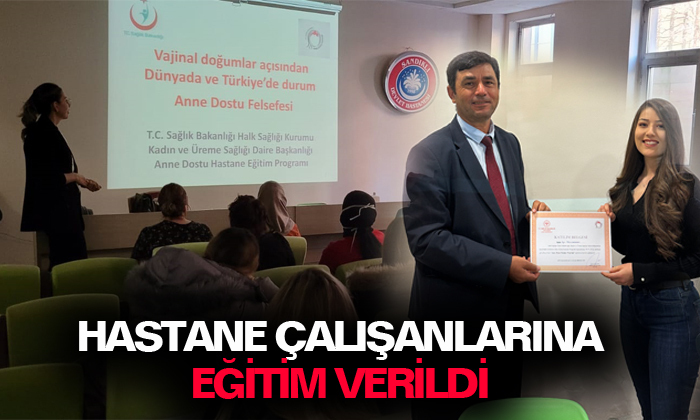 Afyonkarahisar’da hastane çalışanlarına eğitim