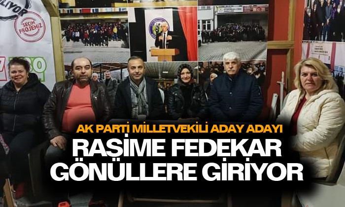 AK Parti Afyonkarahisar Milletvekili aday adayı Rasime Fedekar gönüllere giriyor